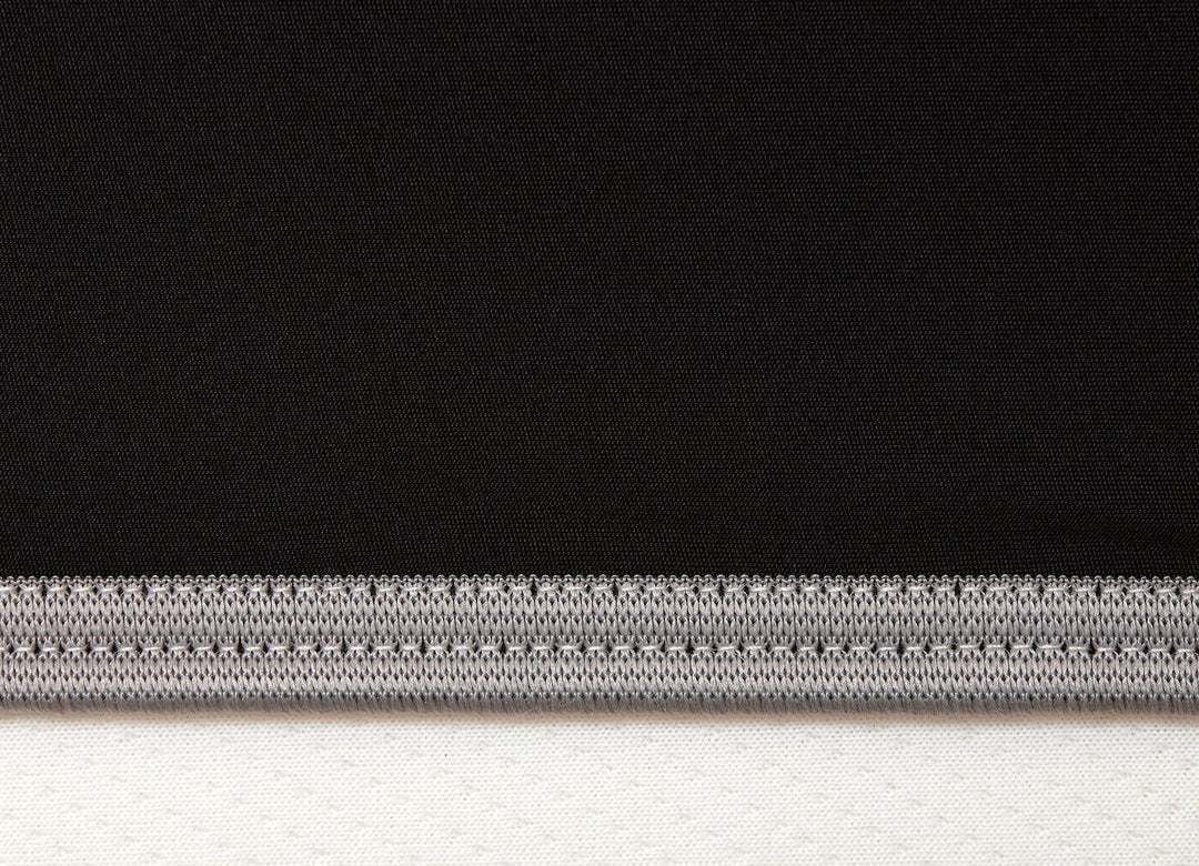 Original Performance Fitted Sheet on bed in Black #choose-your-color_black