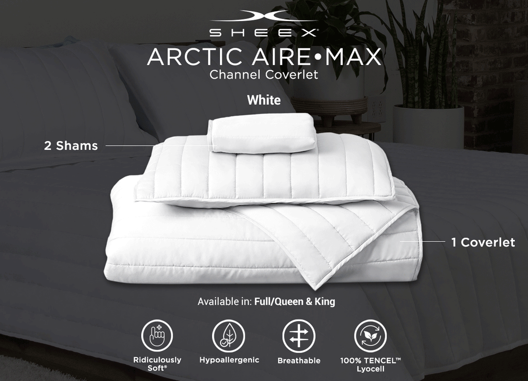 Arctic Coverlet infographic #choose-your-color_silver