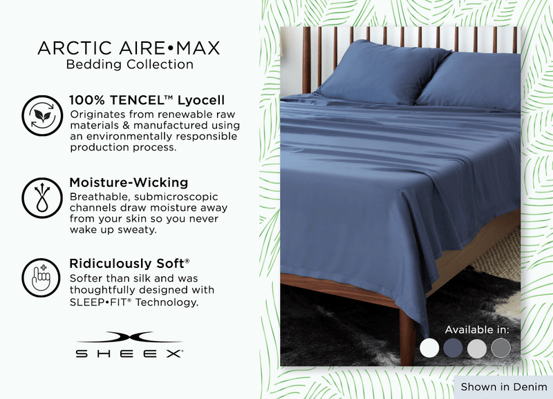 Infographic for Arctic Aire•MAX #choose-your-color_sunlit-sienna