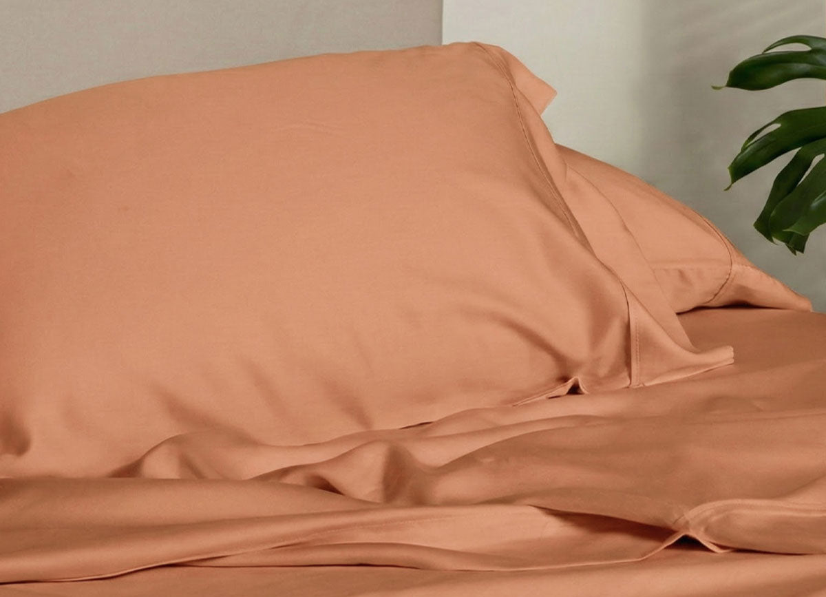 ARCTIC AIRE MAX Pillowcases shown in Sunlit Sienna #choose-your-color_sunlit-sienna