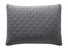 Arctic Diamond Shams in Charcoal. #choose-your-color_charcoal