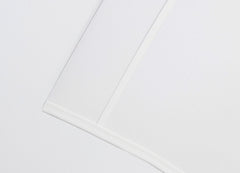 Detail image of Nightfall Flat Sheet shown in Cloud White #choose-your-color_cloud-white