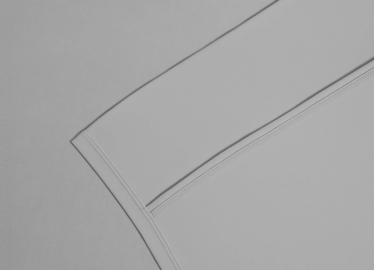 Detail image of Nightfall Flat Sheet shown in Silver Dusk #choose-your-color_silver-dusk