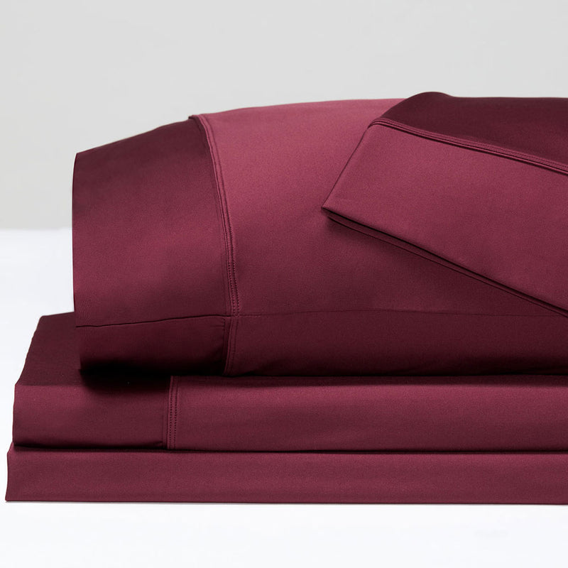 Garnet Sheet Sets in stack #choose-your-color_garnet