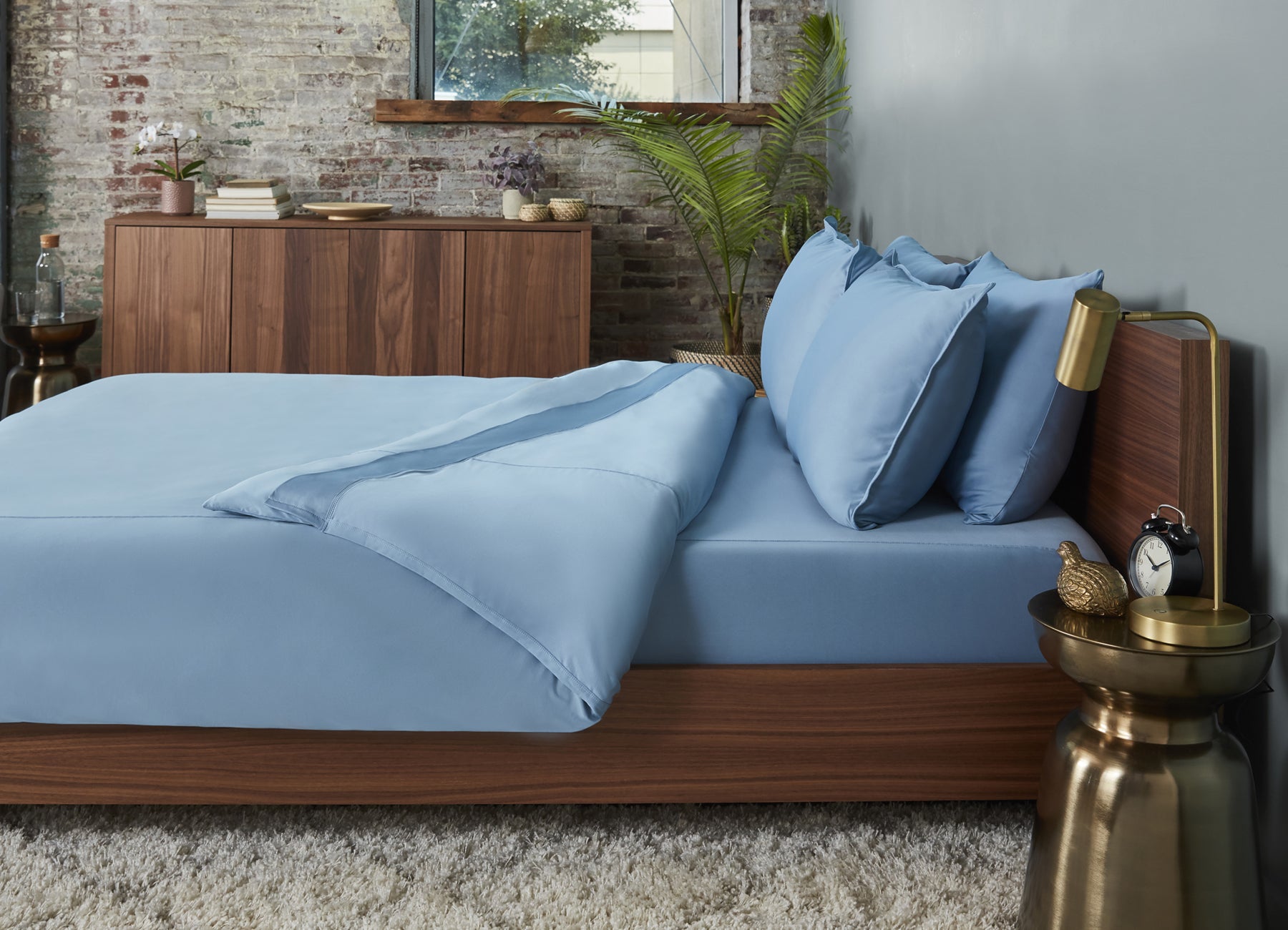 Original Performance Sheet Sets shown in Carolina Blue. #choose-your-color_carolina-blue