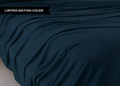 Original Performance Sheet Set Lifestyle Image Shown in Deep Ocean Teal#choose-your-color_deep-ocean-teal