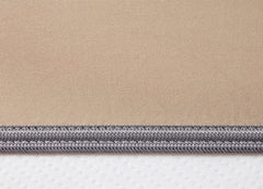 Original Performance Sheet Set on bed in room environment, Khaki #choose-your-color_khaki