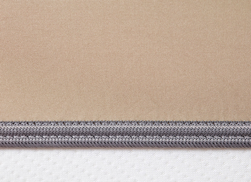 Original Performance Sheet Set on bed in room environment, Khaki #choose-your-color_khaki