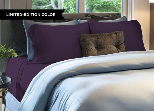ORIGINAL PERFORMANCE Pillowcases shown in royal plum #choose-your-color_royal-plum