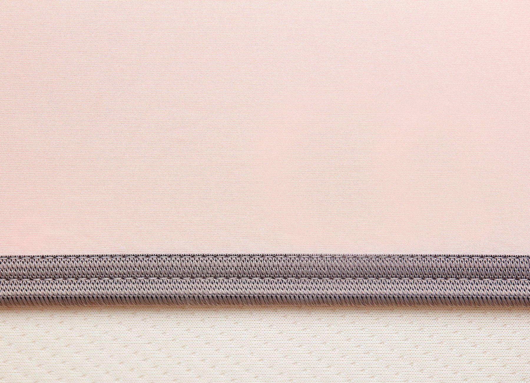 Original Performance Sheet Set athletic-grade elastic detail shown in Blush Pink. #choose-your-color_blush-pink