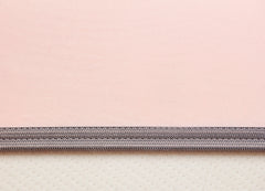 Original Performance Sheet Set athletic-grade elastic detail shown in Blush Pink. #choose-your-color_blush-pink