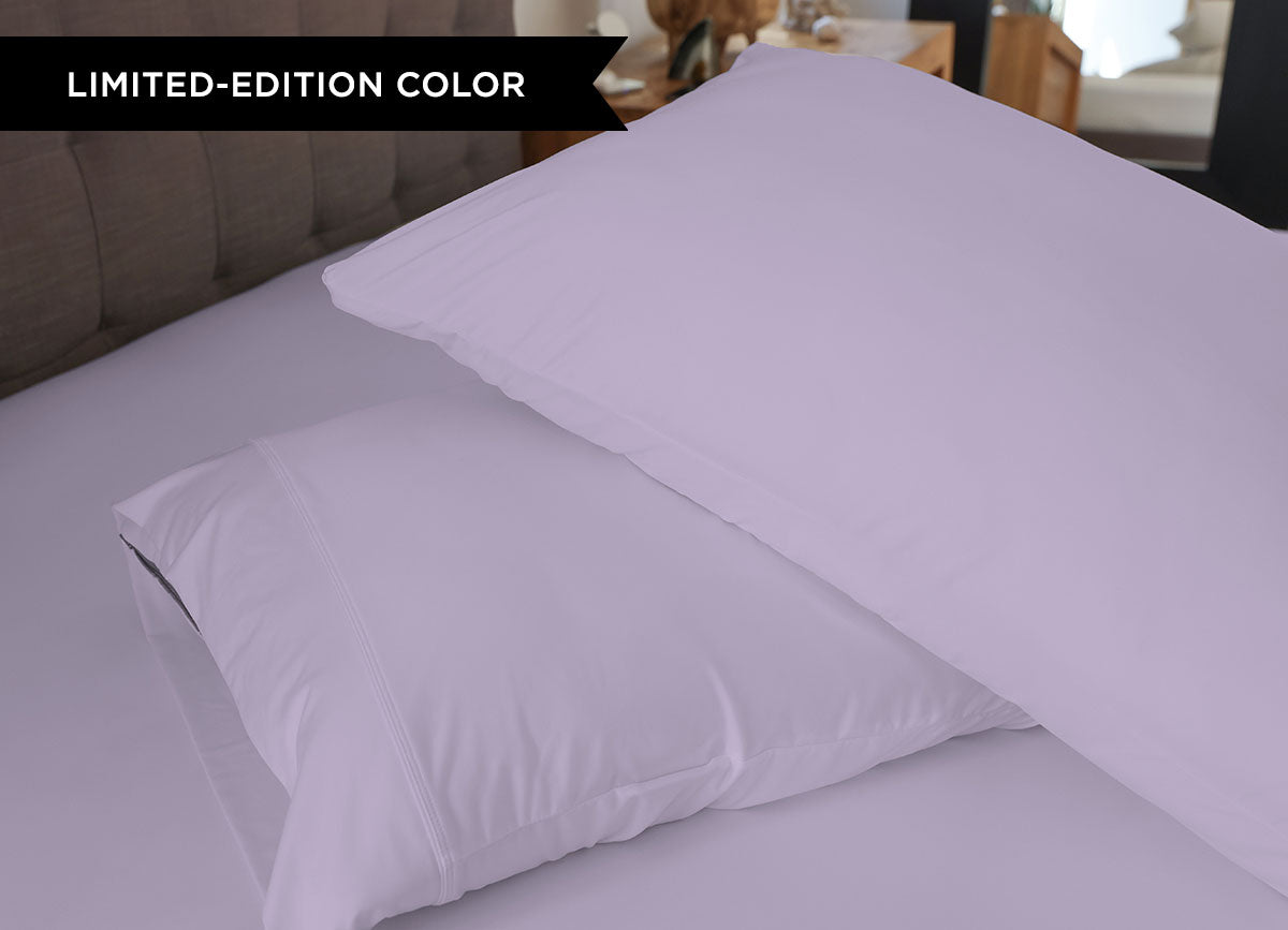ORIGINAL PERFORMANCE Pillowcases shown in Silver Lilac #choose-your-color_silver-lilac