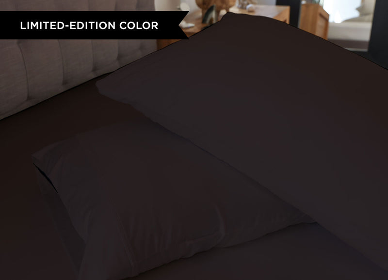 Original Performance Sheet Set Pillowcases Shown in Truffle #choose-your-color_truffle