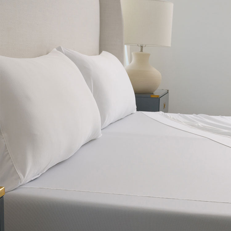 Active Comfort Pillowscases shown in Bright White #choose-your-color_bright-white