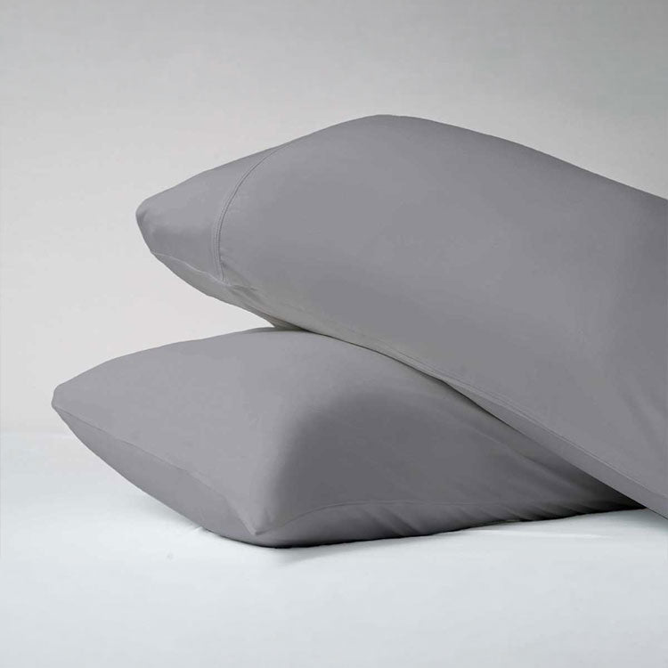 Active Comfort Pillowcases shown in Pewter #choose-your-color_pewter