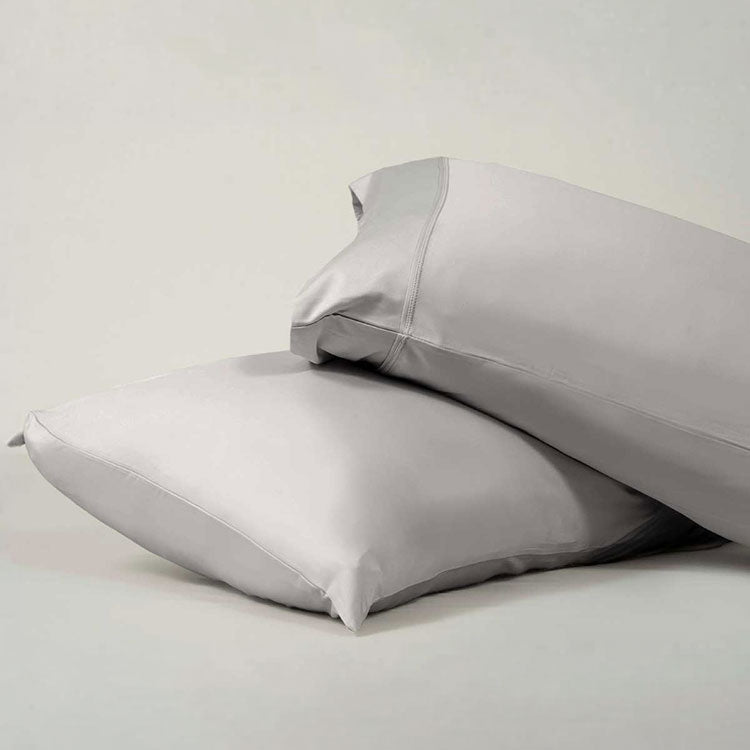 Active Comfort Pillowcases shown in Silver Cloud #choose-your-color_silver-cloud