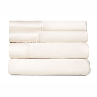 Active Comfort Sheet Set shown in stack #choose-your-color_parchment