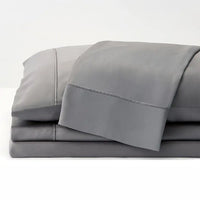 ARCTIC AIRE•MAX Sheet Set stack shown in Charcoal #choose-your-color_charcoal