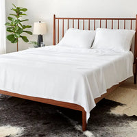 ARCTIC AIRE•MAX Sheet Set Stack shown in White #choose-your-color_white