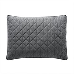 Arctic Diamond Shams in Charcoal. #choose-your-color_charcoal