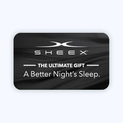 SHEEX Gift Card. The Ultimate Gift. A Better Night's Sleep