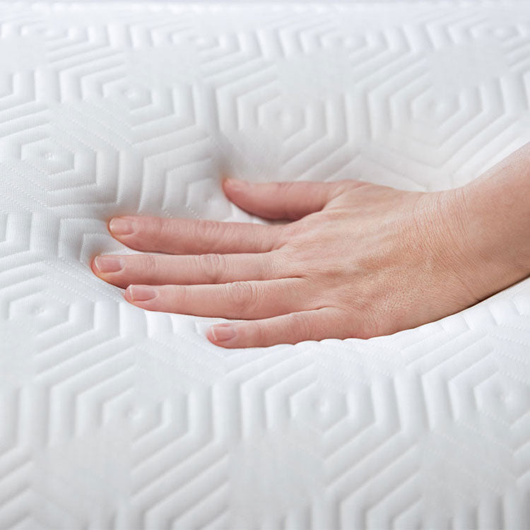 Image showing hand pressing on Infinite Zen Performance Pillow