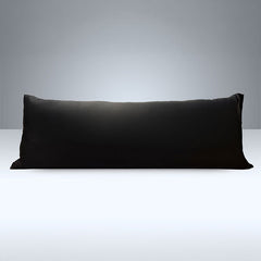 Body Pillow Pillowcase shown in Black Eclipse #choose_your_color_black-eclipse