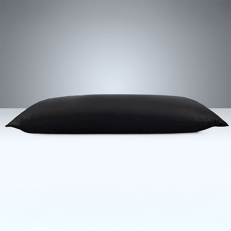 Body Pillow Pillowcase shown in Black Eclipse #choose_your_color_black-eclipse