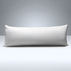 Body Pillow Pillowcase shown in Cloud White #choose_your_color_cloud-white