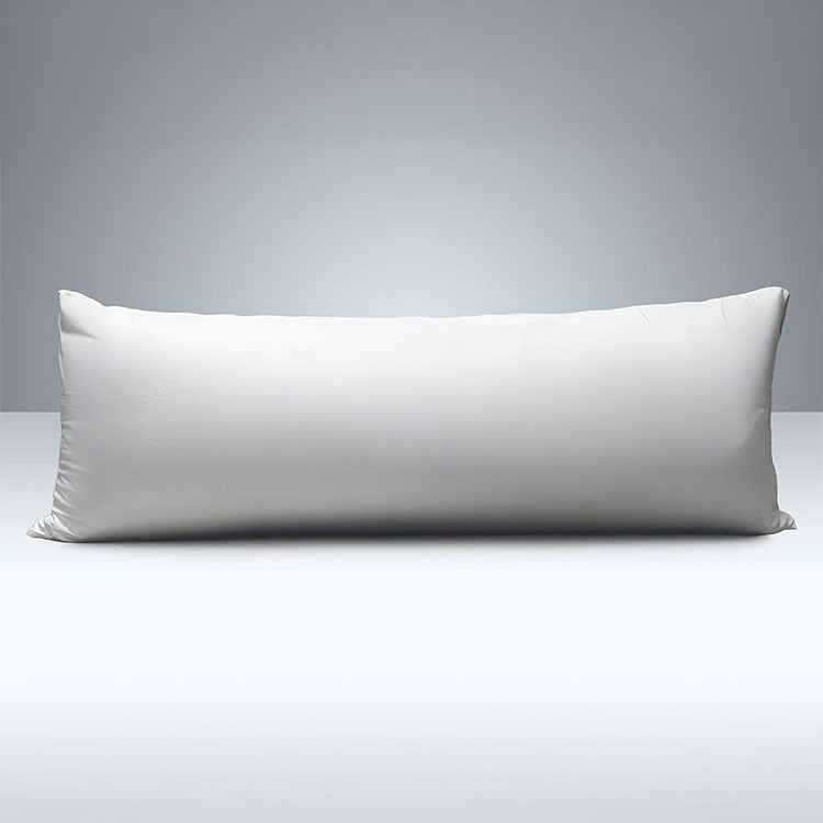 Body Pillow Pillowcase shown in Cloud White #choose_your_color_cloud-white