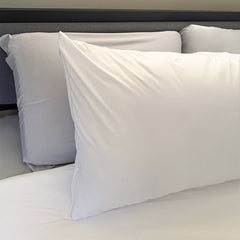 Body Pillow Pillowcase shown in Cloud White #choose_your_color_cloud-white