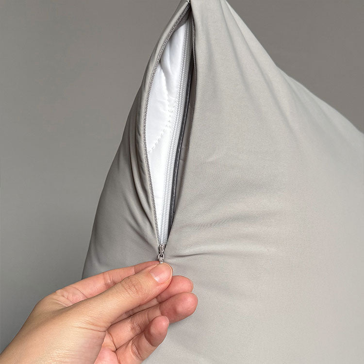 Body Pillow Pillowcase shown in Silver Dusk #choose_your_color_silver-dusk
