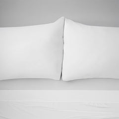 Pillowcases shown in Cloud White #choose_your_color_cloud-white