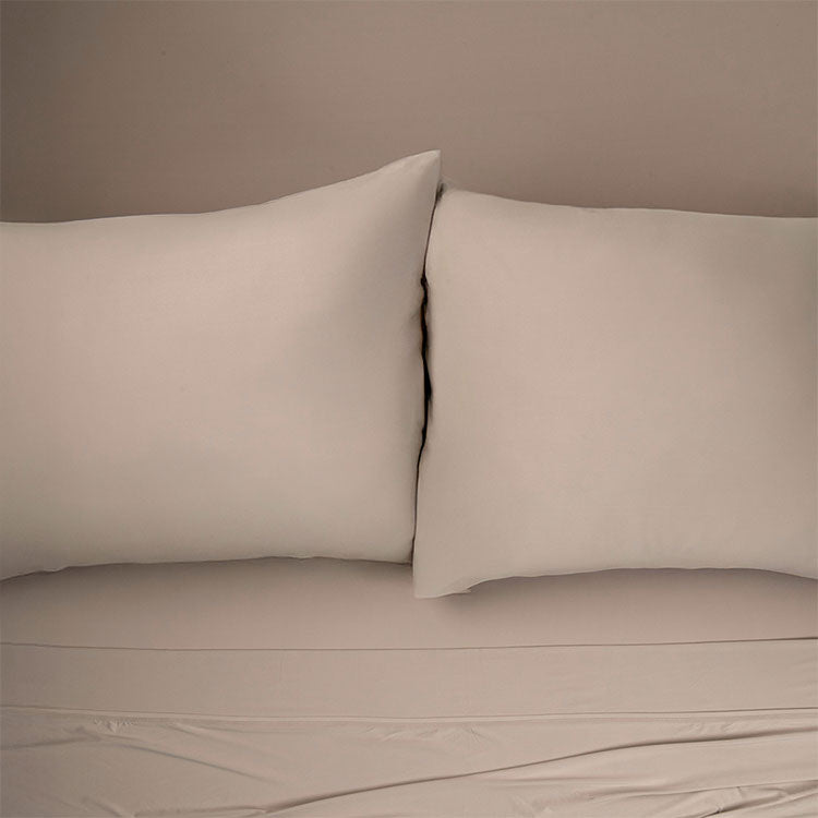 Pillowcases shown in Sand Dune #choose_your_color_sand-dune