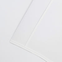 Detail image of Nightfall Flat Sheet shown in Cloud White #choose-your-color_cloud-white