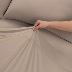 Detail image of Nightfall Flat Sheet shown in Sand Dune #choose-your-color_sand-dune