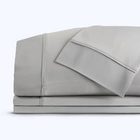 Nightfall Sheet Sets shown in stack #choose-your-color_silver-dusk