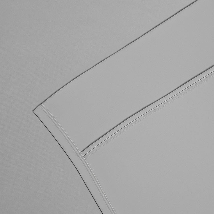 Detail image of Nightfall Flat Sheet shown in Silver Dusk #choose-your-color_silver-dusk
