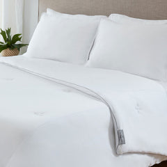 Original Performance All Season Comforter on bed #choose-your-color_bright-white