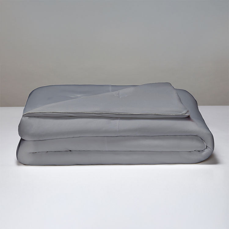 Graphite Original Performance All Season Comforter folded #choose-your-color_graphite