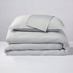 Pearl Blue  Duvet Cover folded stack #choose-your-color_pearl-blue