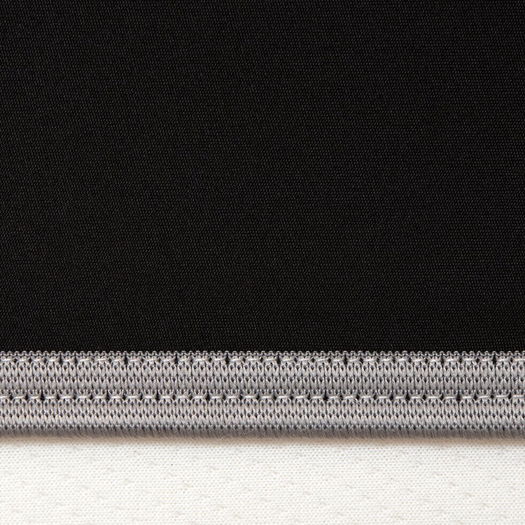 Original Performance Fitted Sheet on bed in Black #choose-your-color_black