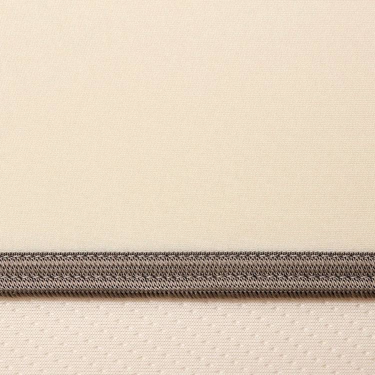Original Performance Fitted Sheet on bed in Ecru #choose-your-color_ecru
