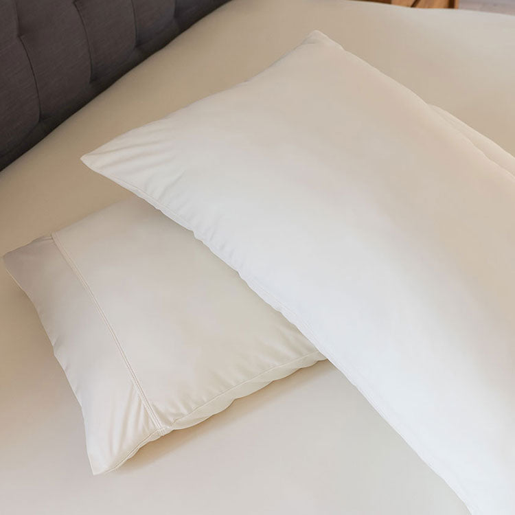 ORIGINAL PERFORMANCE Pillowcases shown in ecru #choose-your-color_ecru