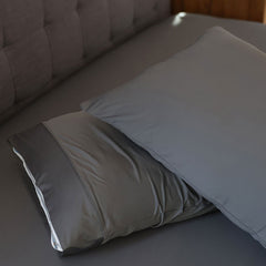 ORIGINAL PERFORMANCE Pillowcases shown in Graphite #choose-your-color_graphite