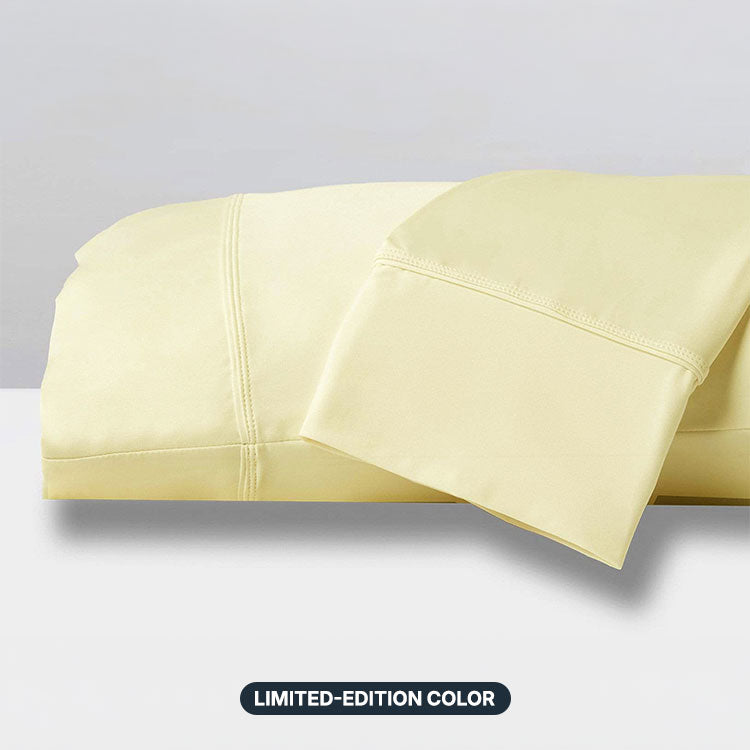 ORIGINAL PERFORMANCE Pillowcases shown in Limoncello. #choose-your-color_limoncello
