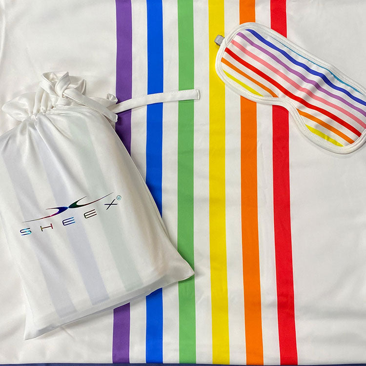 PRIDE Pillow Shams & Eye Mask Set
