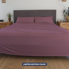 Limited Edition Cherry Blossom Original Performance Sheet Set Shown in Bedroom Environment #choose-your-color_cherry-blossom
