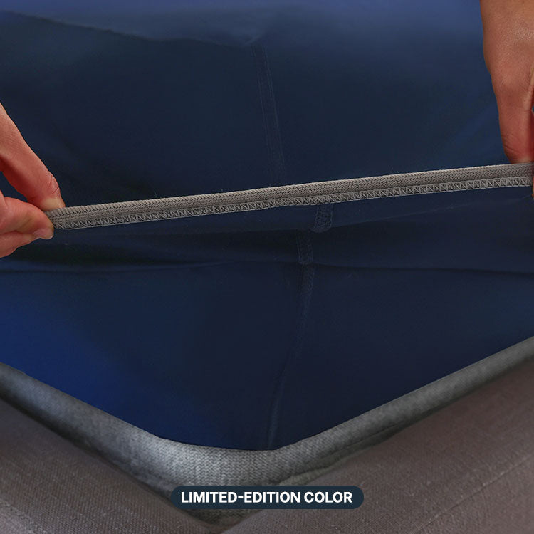 Meridian Blue Limited Edition Color Original Performance Sheet Set. #choose-your-color_meridian-blue