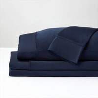 Navy Original Performance Sheet Set Stack #choose-your-color_navy